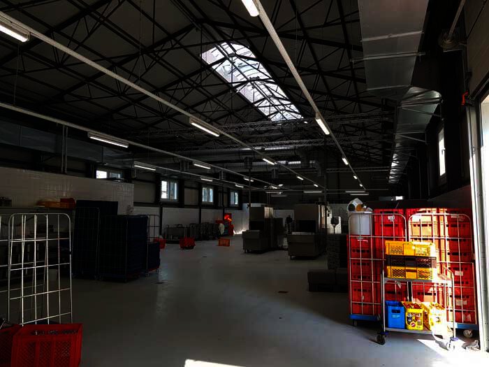 Berlin-Spandau, Industrie-Abwaschküche